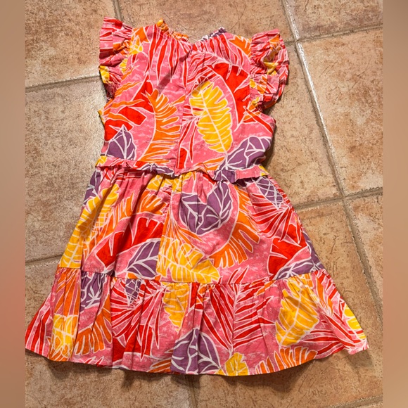 Fate Pink and Orange Floral Dress - Picture 4 of 6